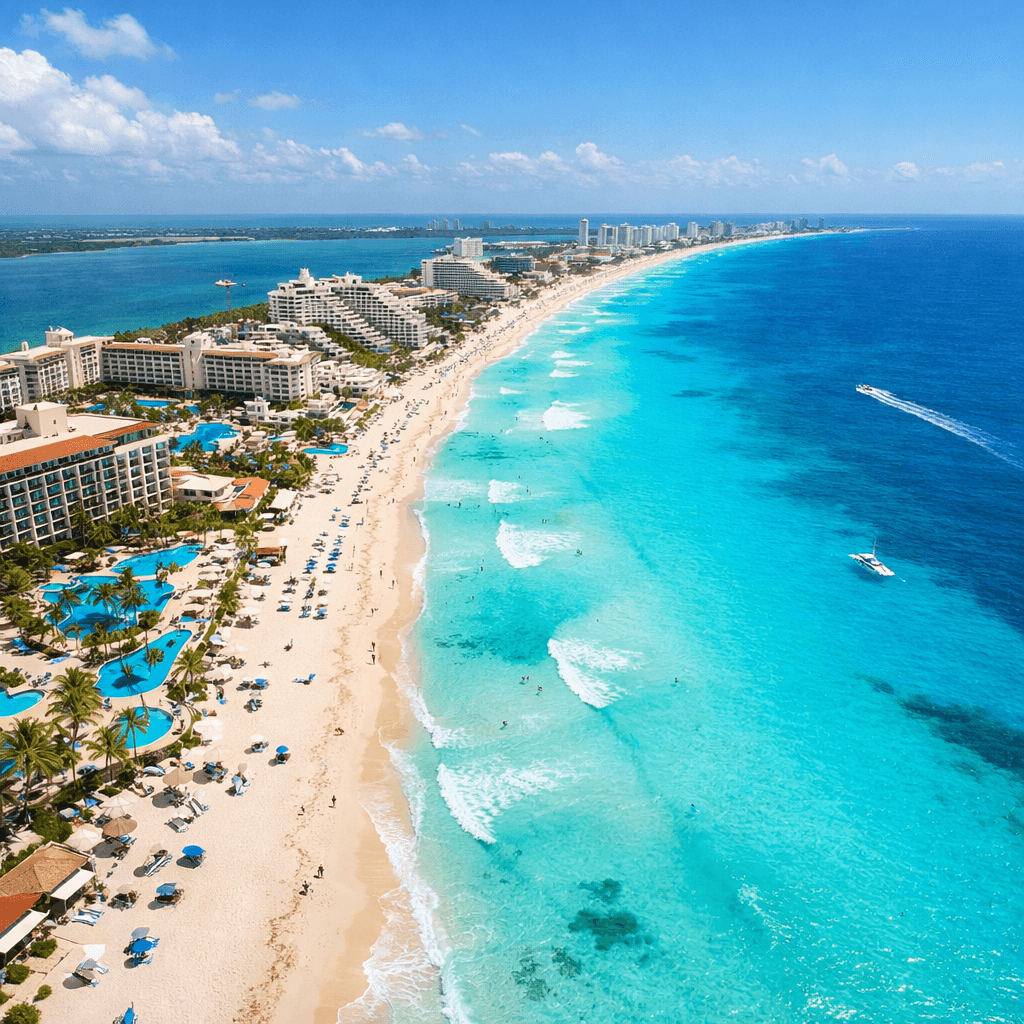 Denver → Cancun