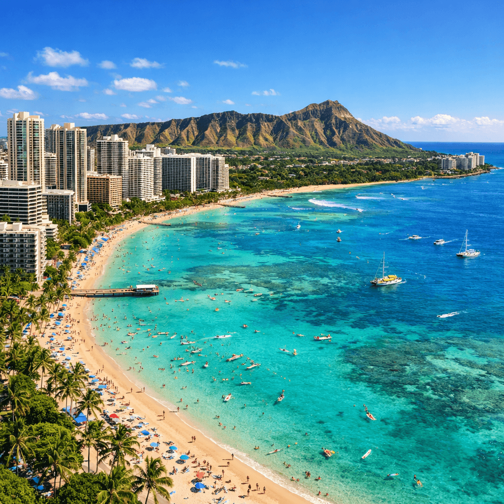 Seattle → Honolulu