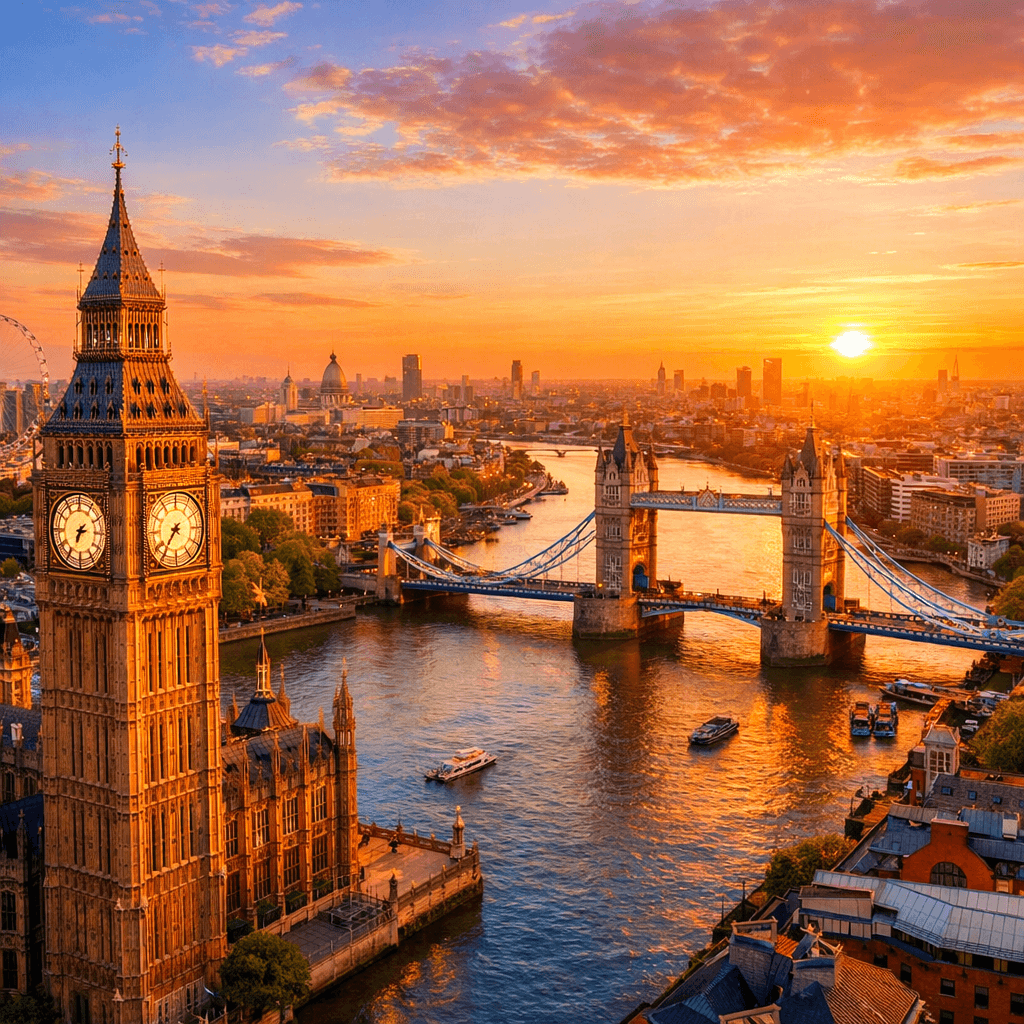 New York → London