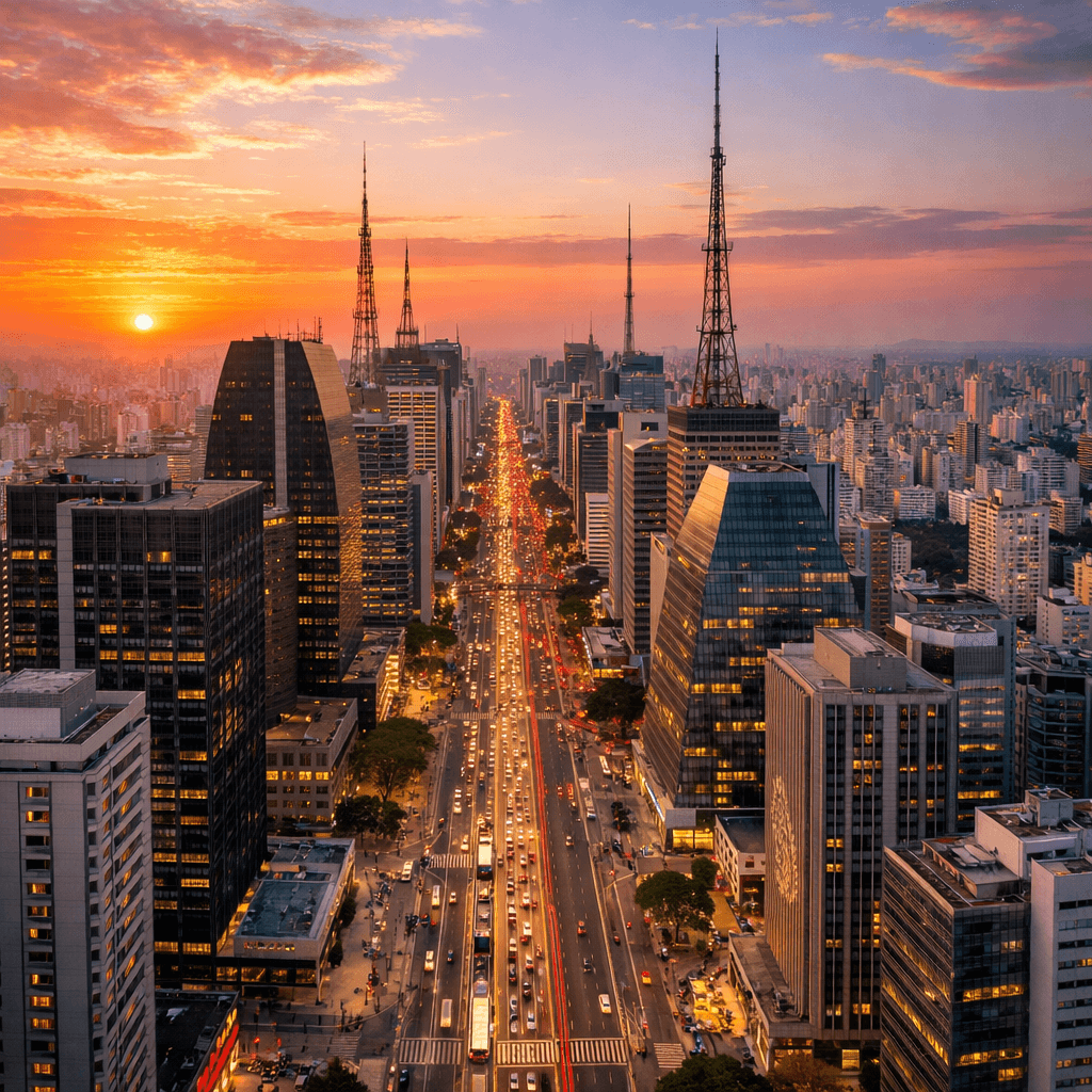 New York → São Paulo